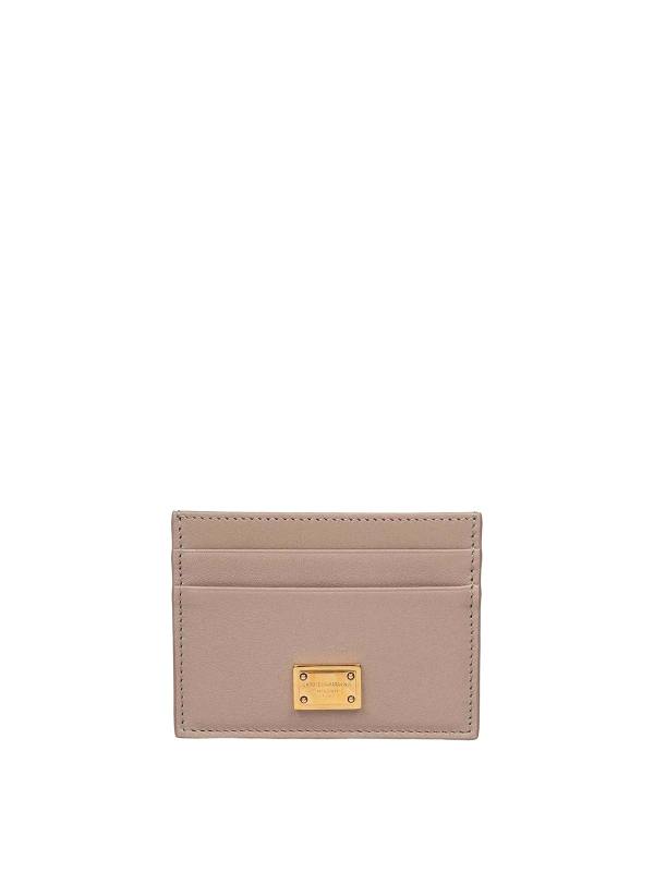 Dolce & Gabbana Portefeuilles - Rose Clair