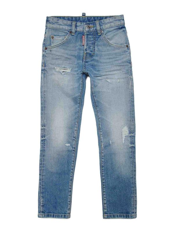 Dsquared2 Jean Bootcut - Bleu