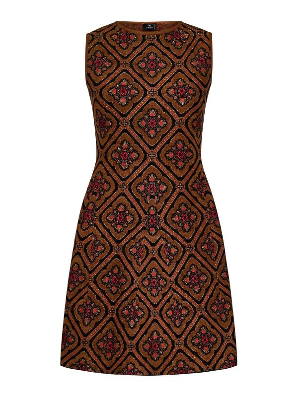 Etro Robe Courte - Camel