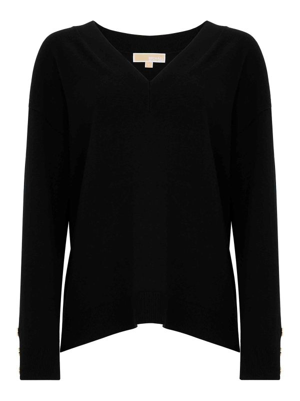 Michael Kors Pull Col Rond - Noir