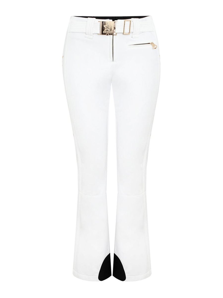 High Society Pantalons Décontractés - Blanc