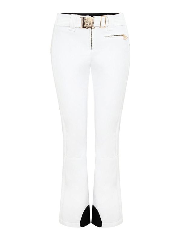 High Society Pantalons Décontractés - Blanc