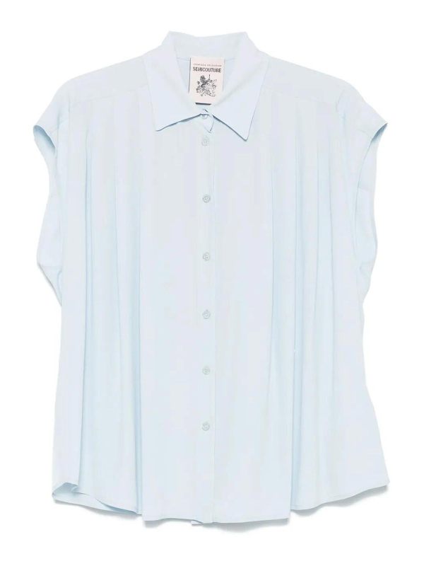 Semicouture Chemise - Bleu Clair