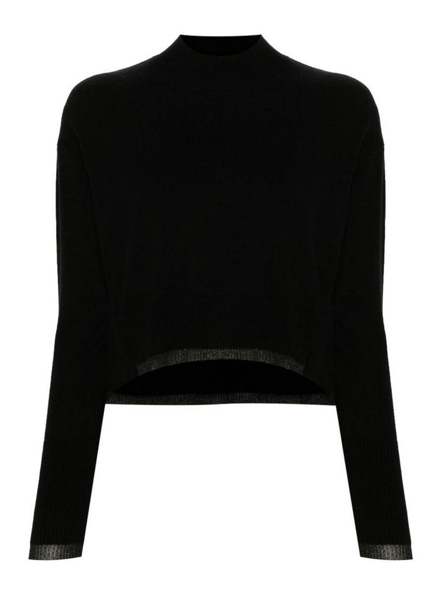 Pinko Pull Col Rond - Noir