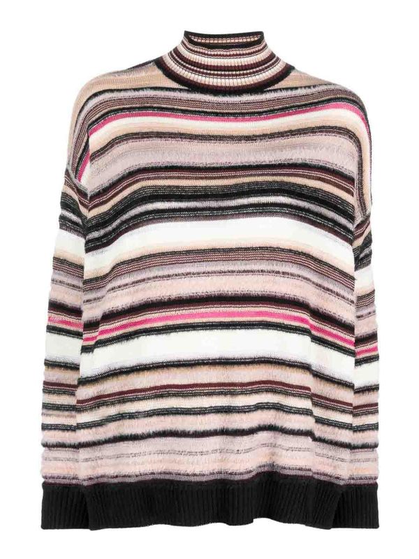 Missoni Pull Col Rond - Multicolore