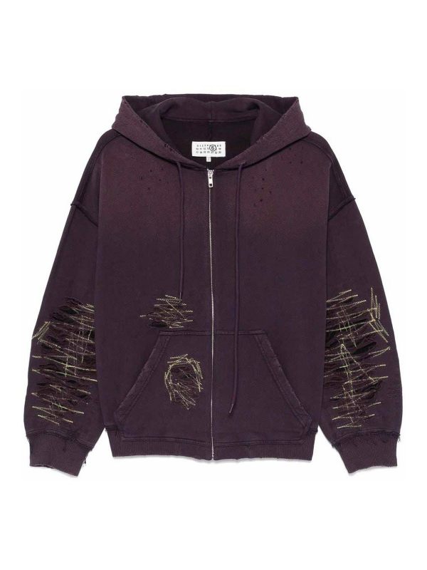 MM6 Maison Margiela Sweat-Shirts - Violet