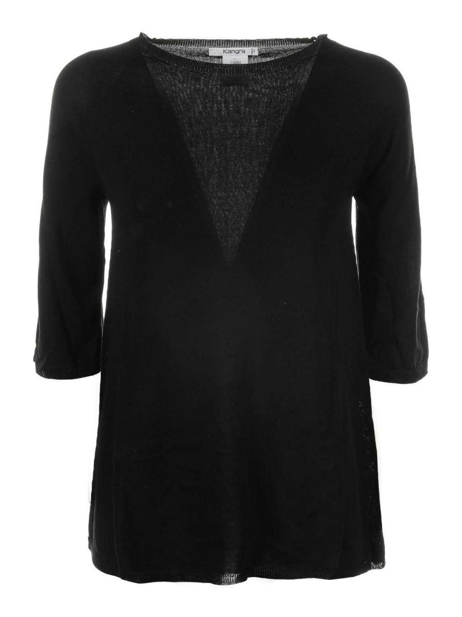 Kangra Cashmere T-Shirt - Noir