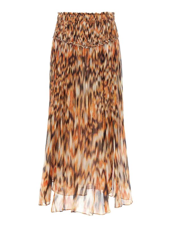 Isabel Marant Jupe Midi - Orange