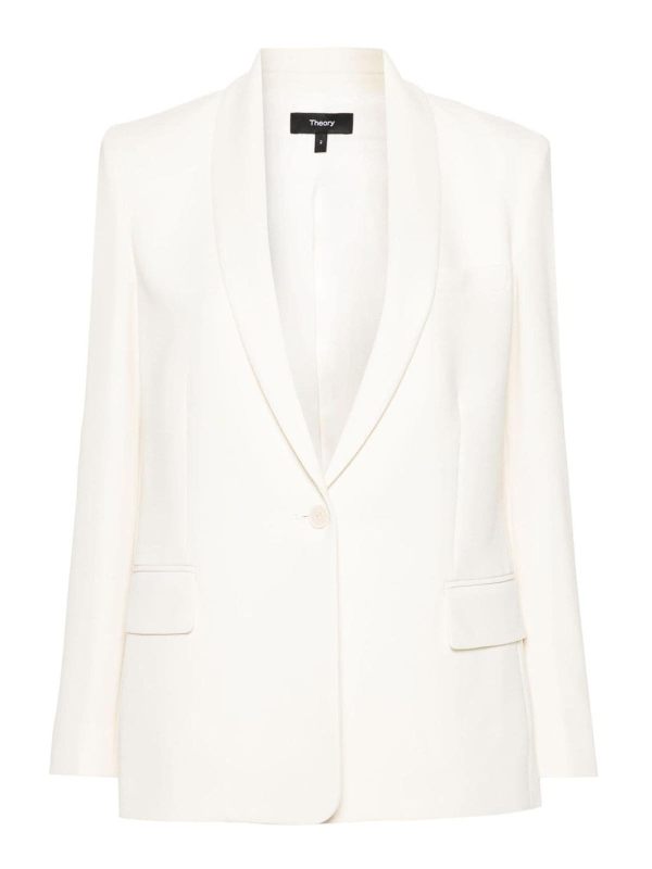 Theory Blazer - Blanc