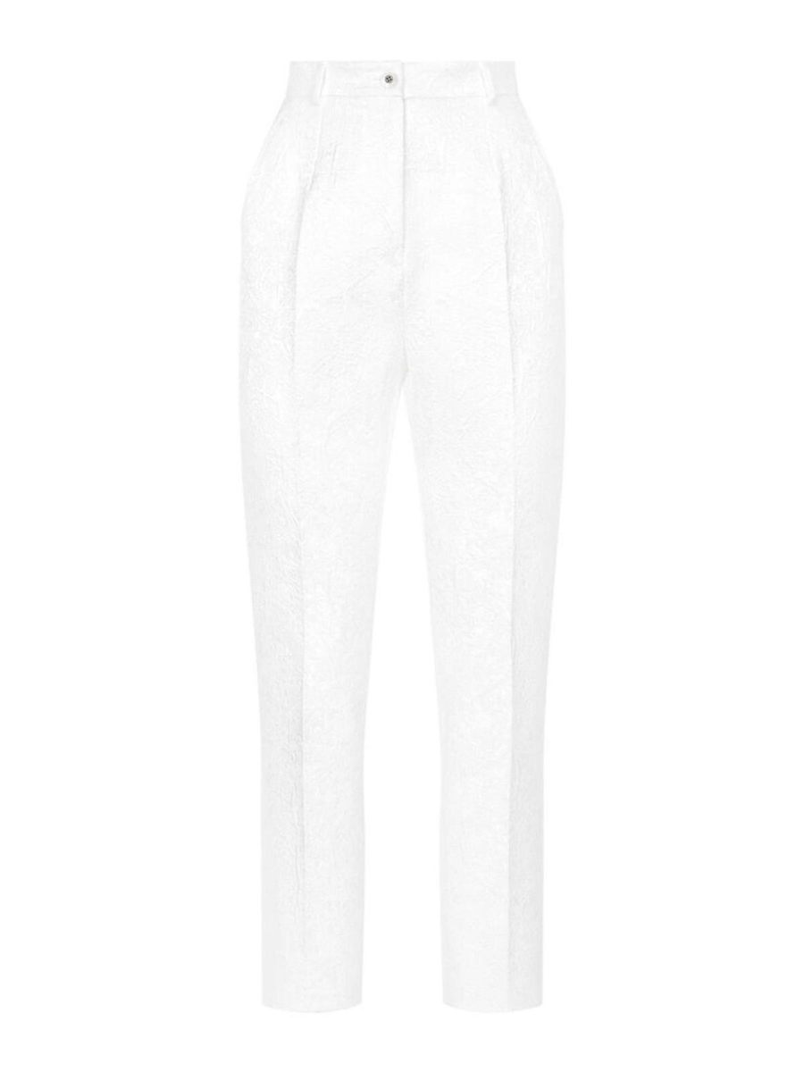 Dolce & Gabbana Pantalons Décontractés - Blanc