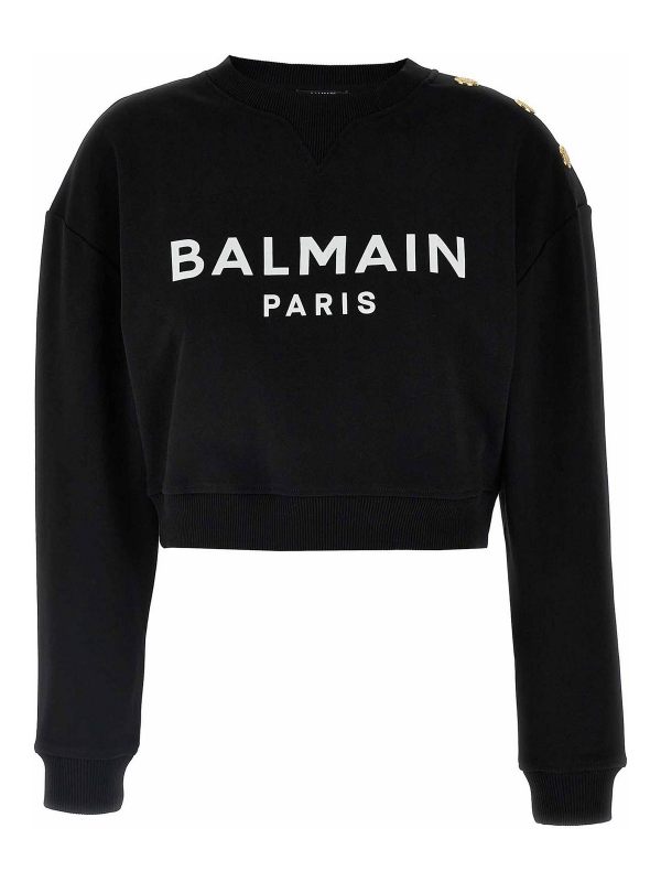 Balmain Sweat-Shirts - Blanc