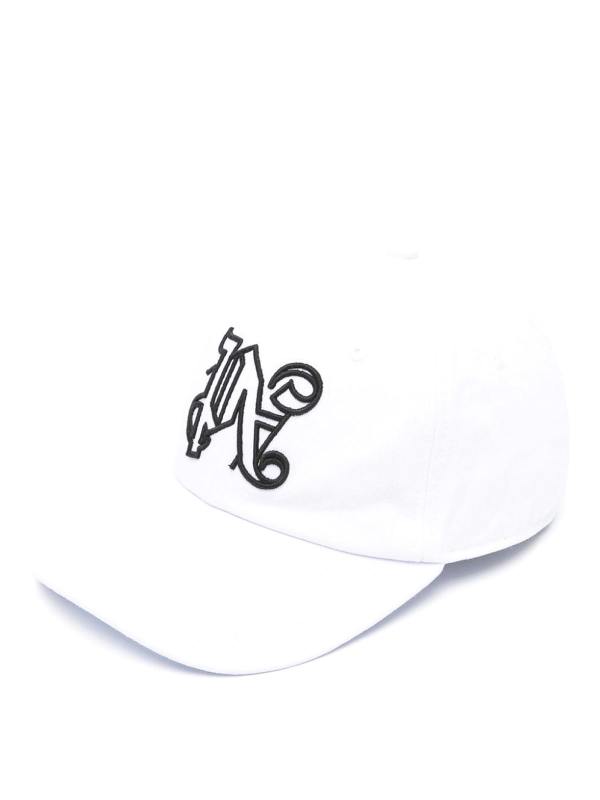 Palm Angels Chapeau - Blanc