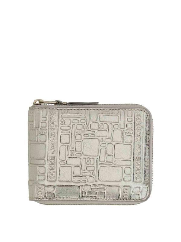 Comme Des Garcons Portefeuilles - Argent