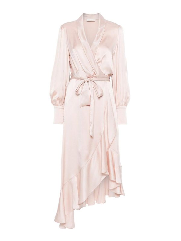 Zimmermann Maxi Robe - Couleur Chair