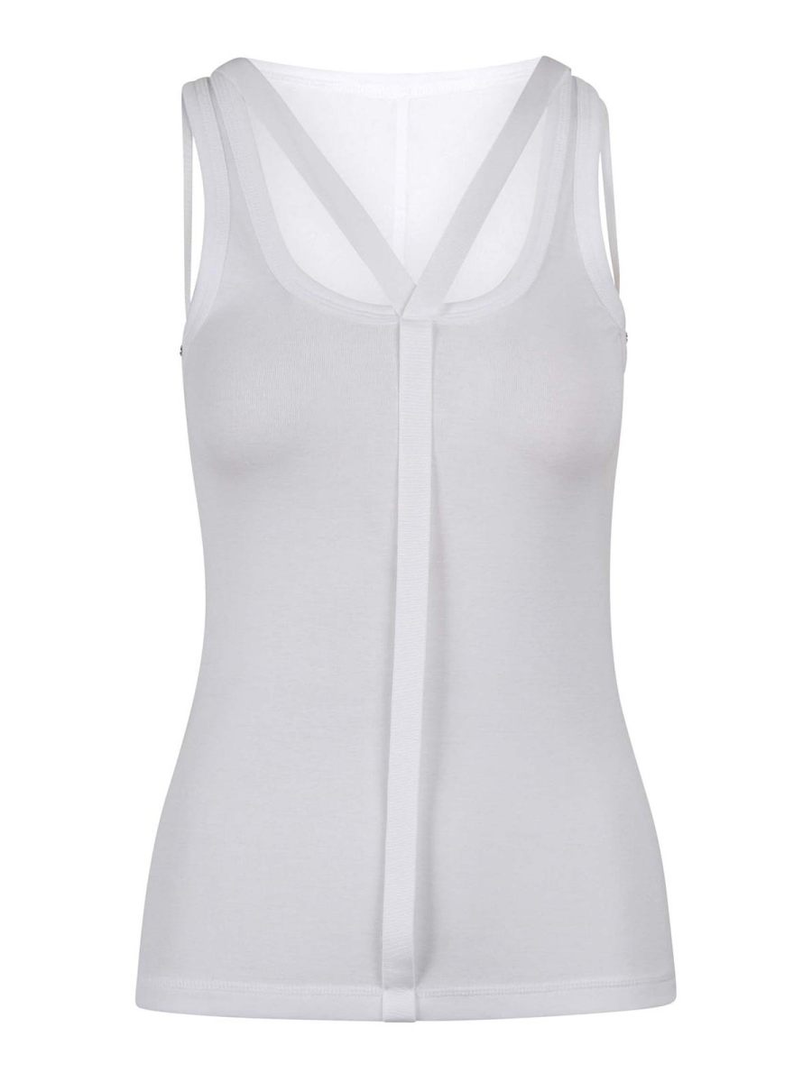 Helmut Lang Top - Blanc
