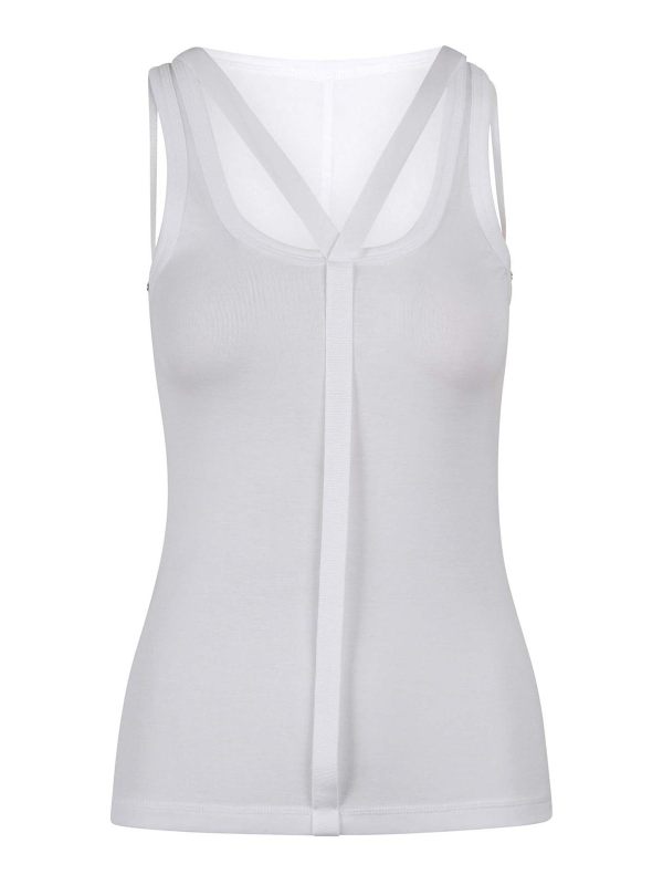 Helmut Lang Top - Blanc