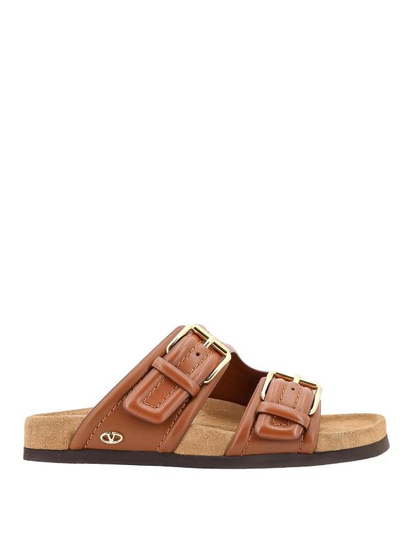 Valentino Garavani Sandales - Marron