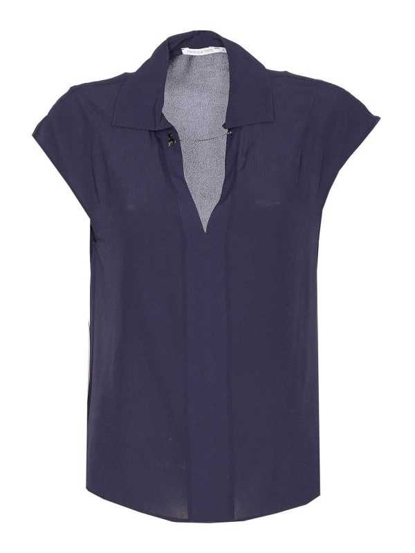 Patrizia Pepe Chemise - Bleu