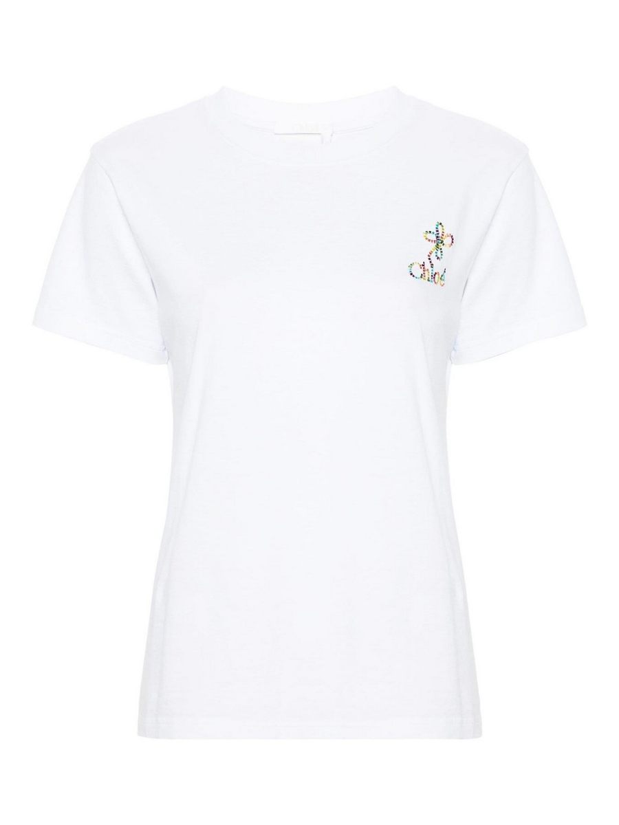 Chloe' T-Shirt - Blanc