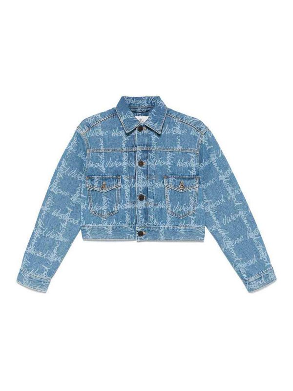 Vivienne Westwood Veste En Jean - Clair Délavé