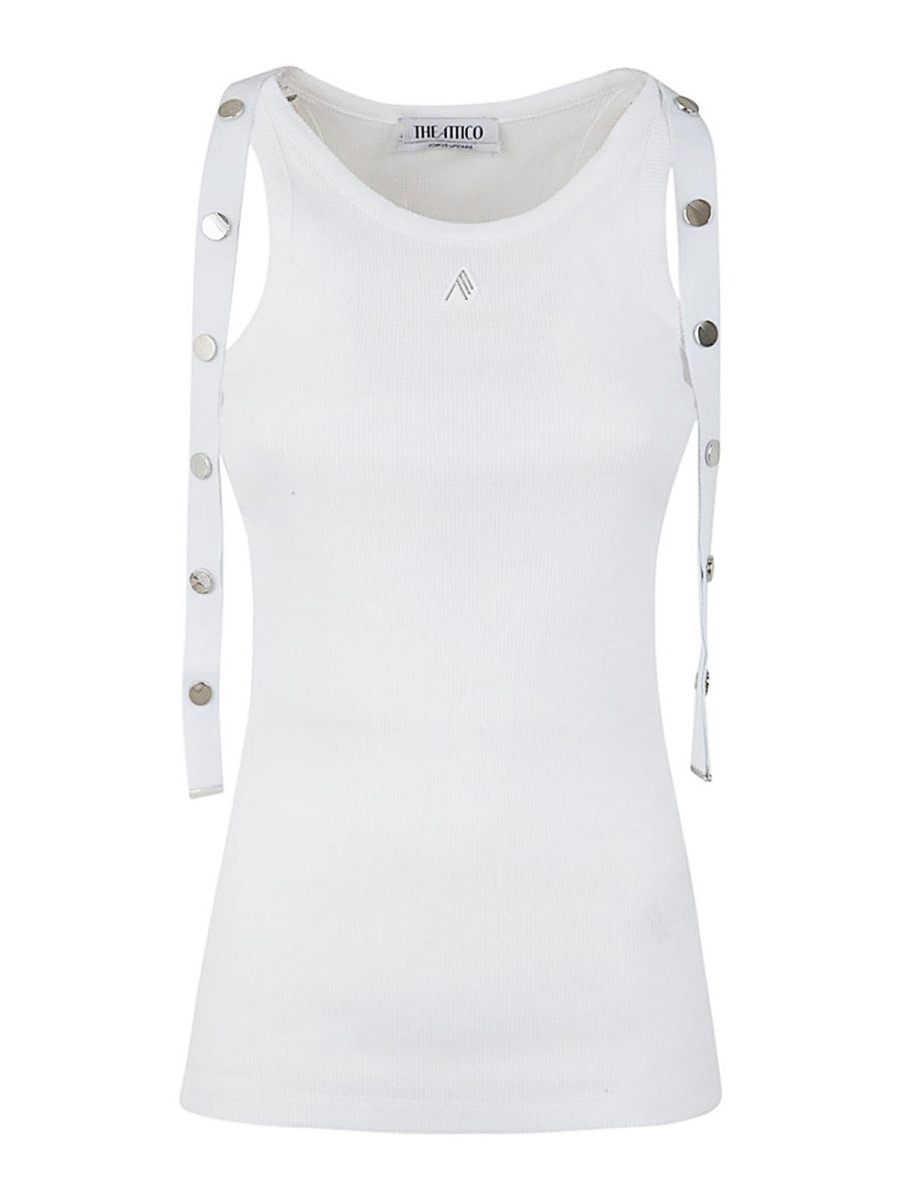 The Attico Top - Blanc