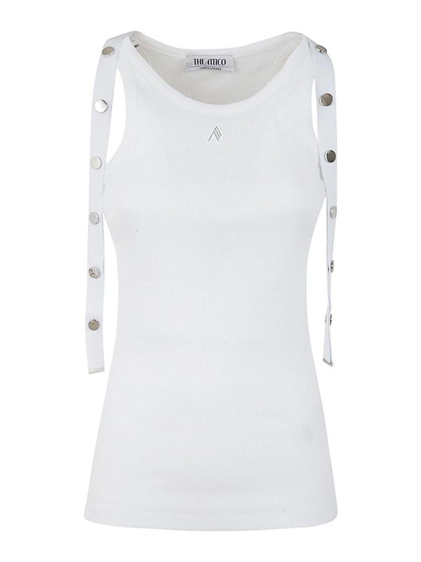 The Attico Top - Blanc