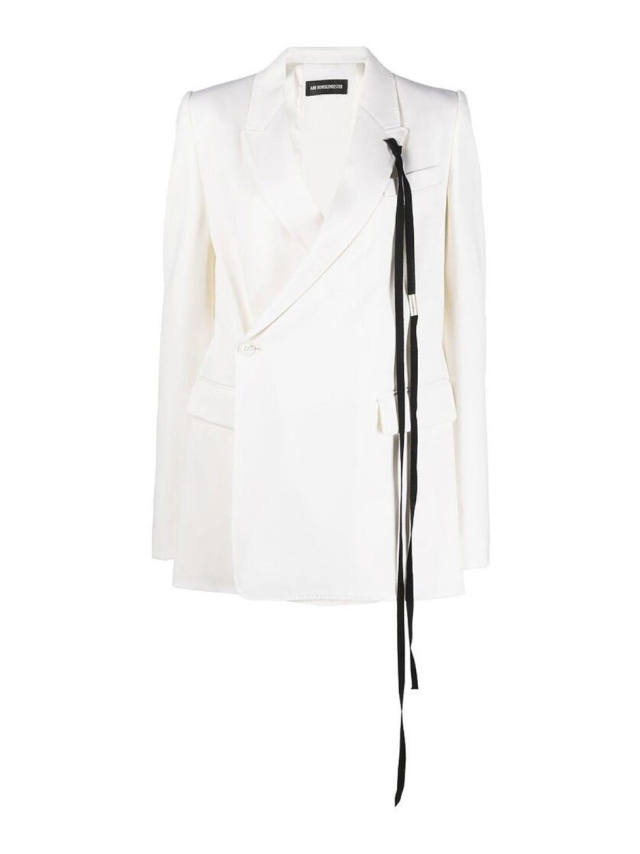 Ann Demeulemeester Blazer - Blanc