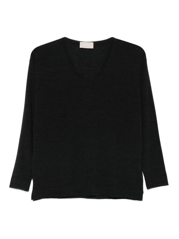 Drumohr Pull À Col V - Gris