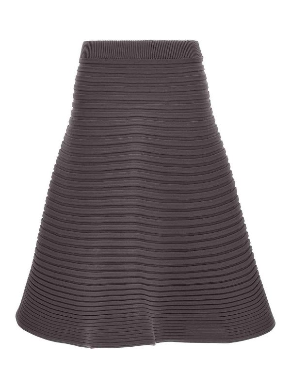 Pleats Please Issey Miyake Jupe Midi - Gr
