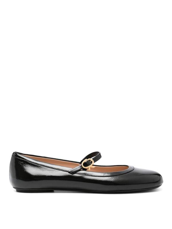 Gianvito Rossi Ballerines - Noir