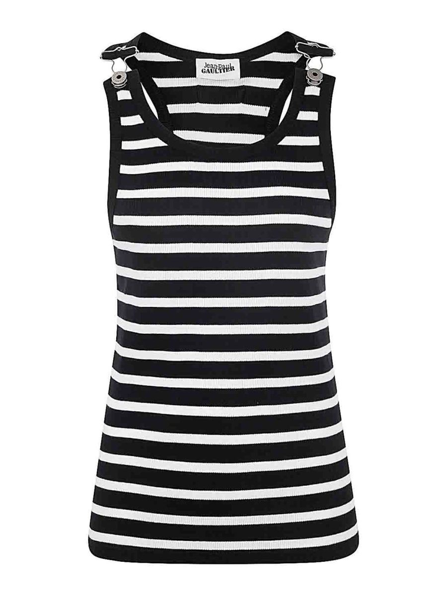 Jean Paul Gaultier Top - Noir