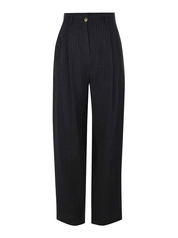 Alysi Pantalons Décontractés - Gris