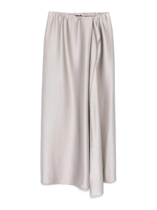 Giorgio Armani Jupe Midi - Gris