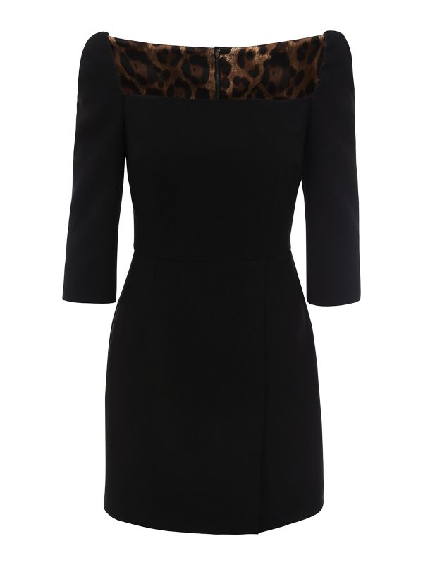 Dolce & Gabbana Robe Courte - Noir