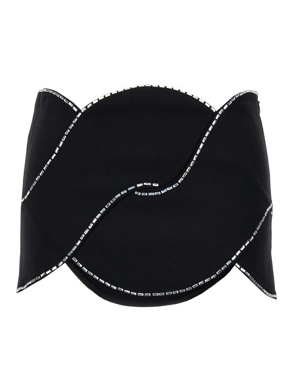 Area Jupe Midi - Noir