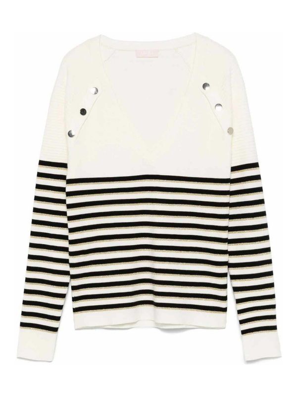 Liu Jo Pull Col Rond - Multicolore