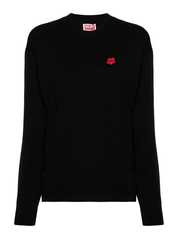 Kenzo Pull Col Rond - Noir