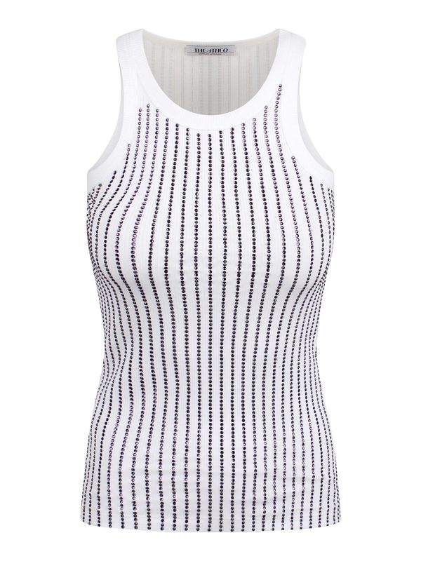 The Attico Top - Blanc