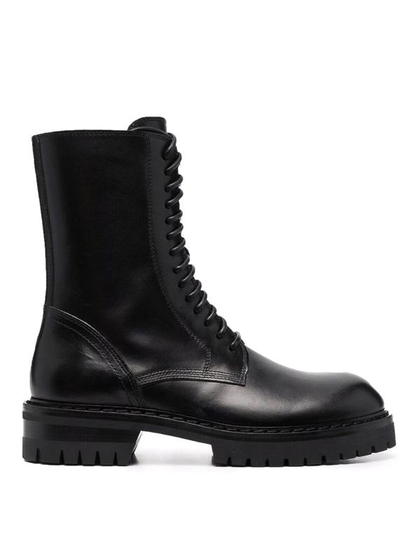 Ann Demeulemeester Bottes - Noir