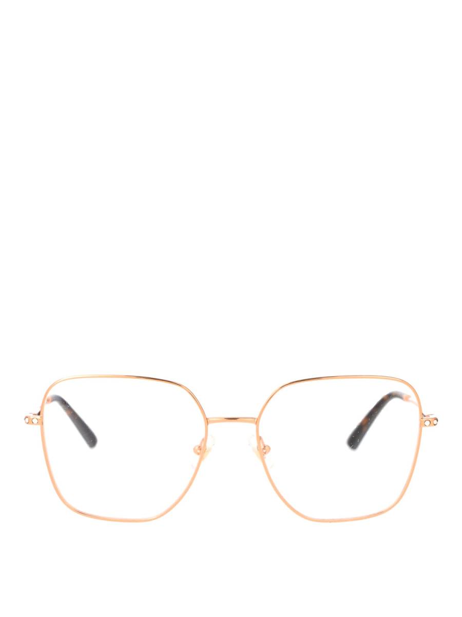 Jimmy Choo Lunettes De Soleil - Or