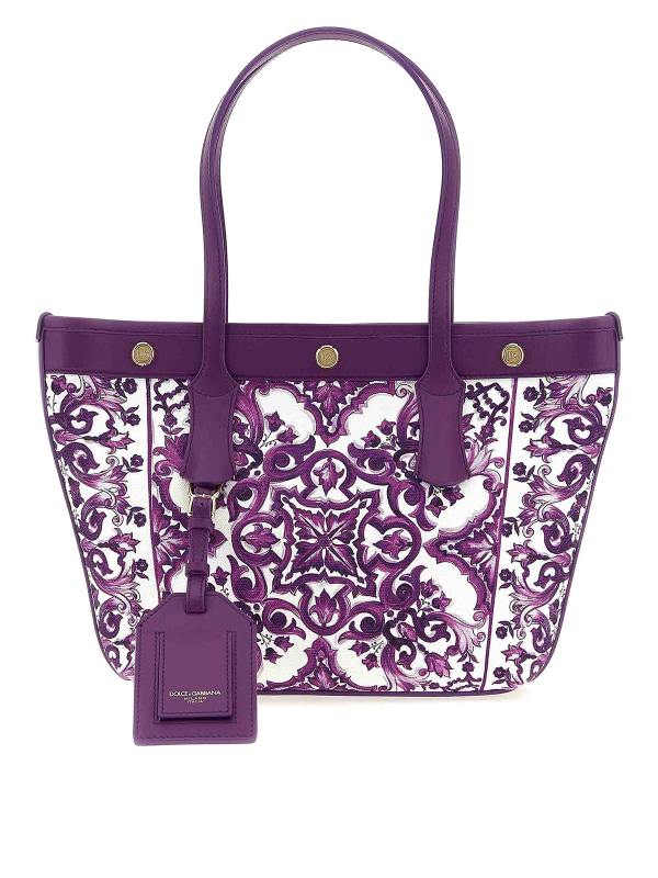 Dolce & Gabbana Sac Cabas - Violet