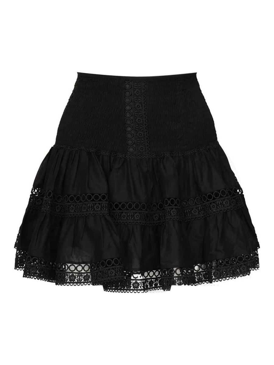Charo Ruiz Mini Jupe - Noir