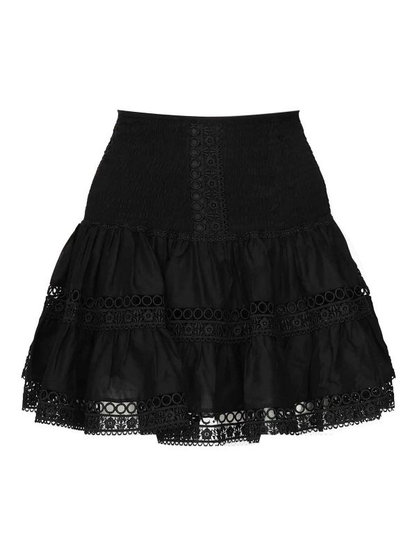 Charo Ruiz Mini Jupe - Noir