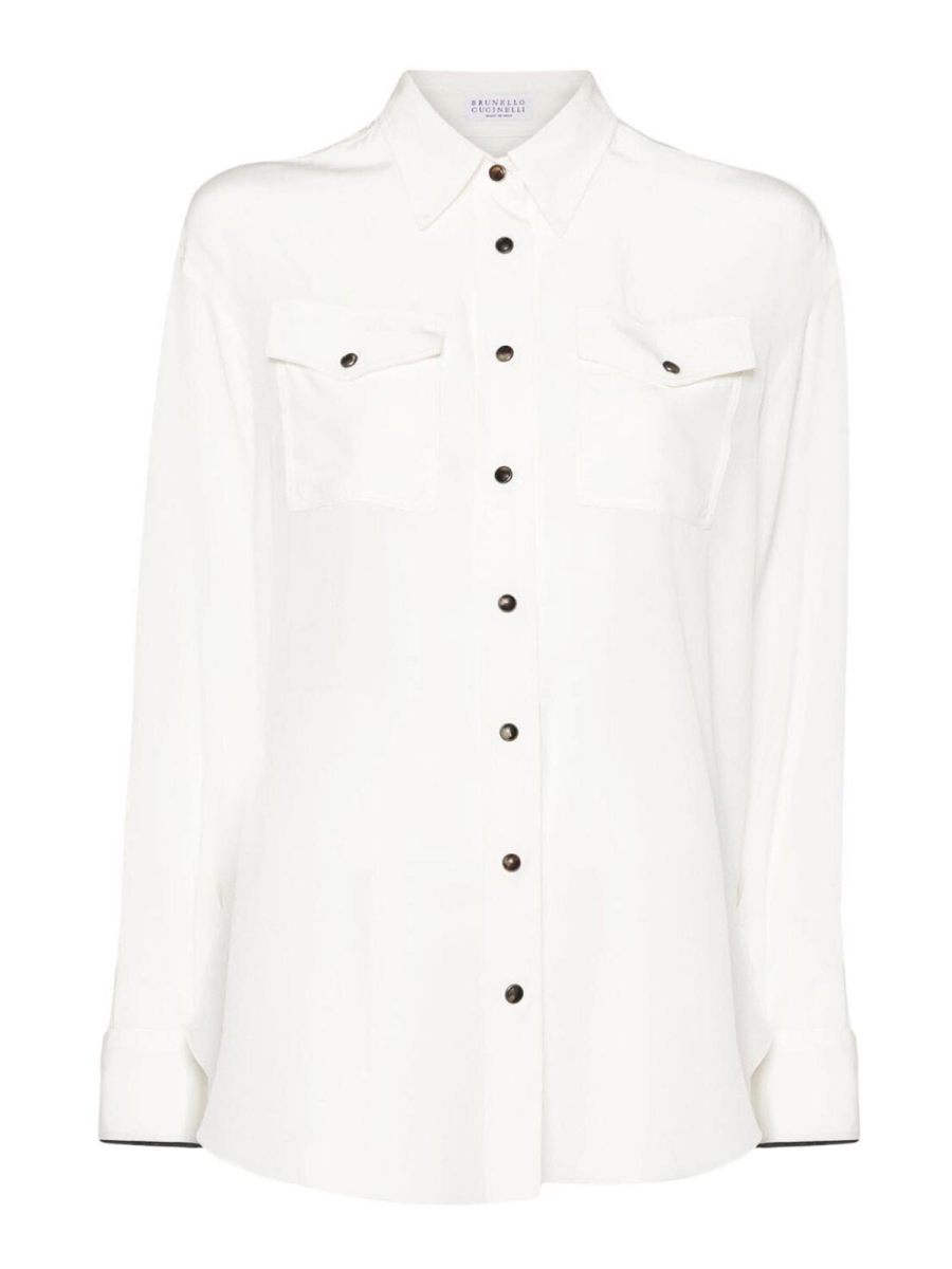 Brunello Cucinelli Chemise - Beige