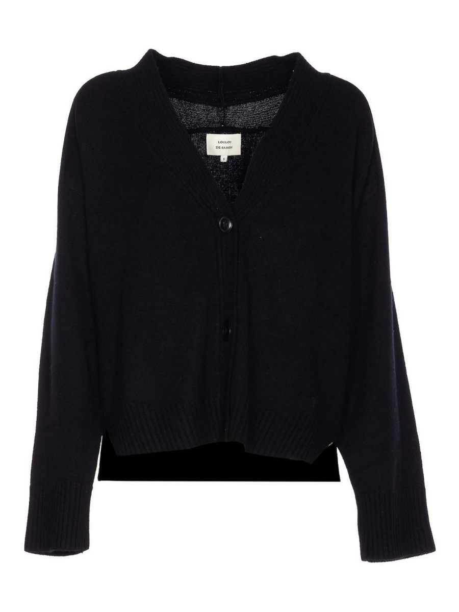 Loulou Studio Cardigan - Noir