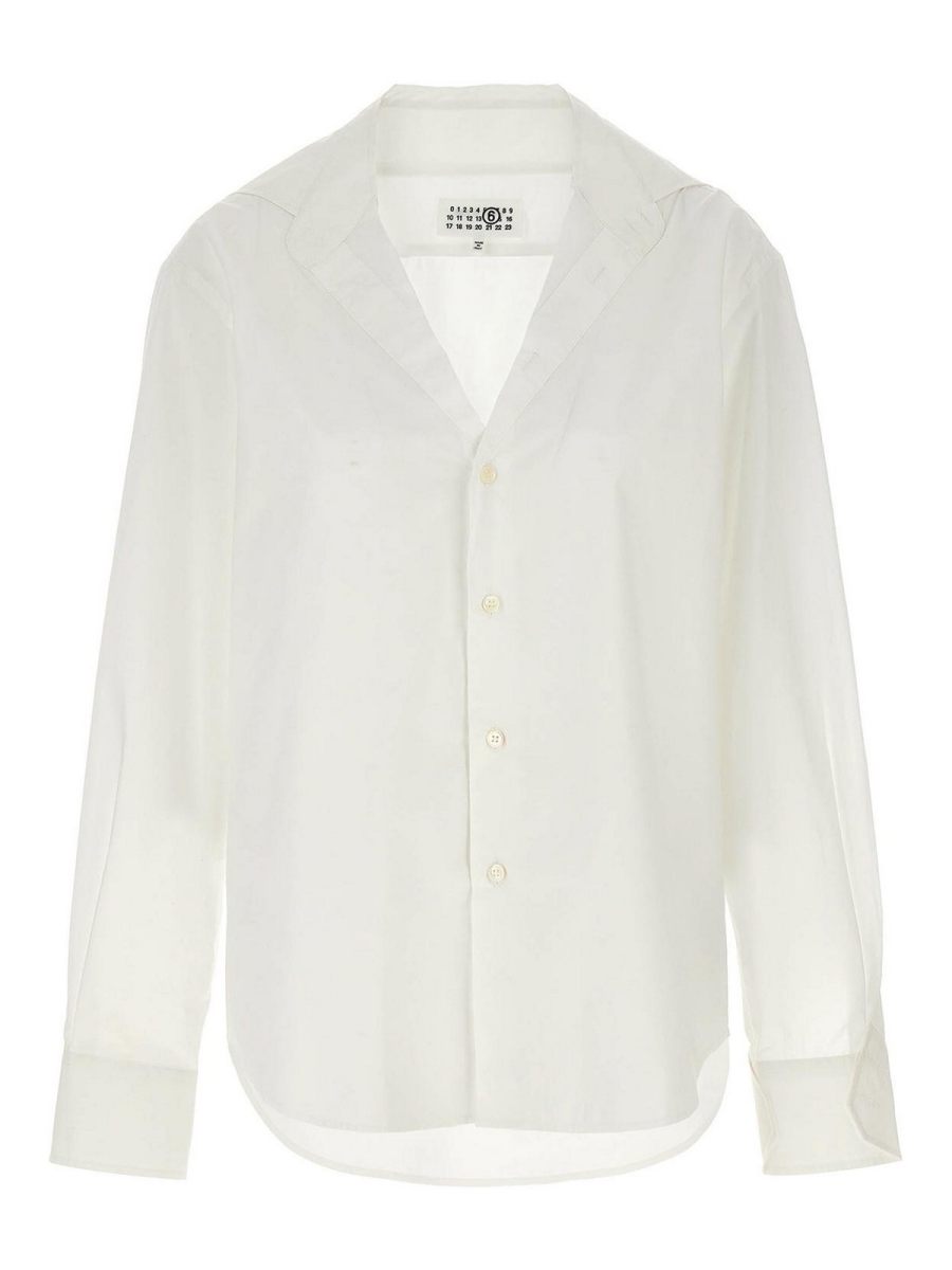 MM6 Maison Margiela Chemise - Blanc