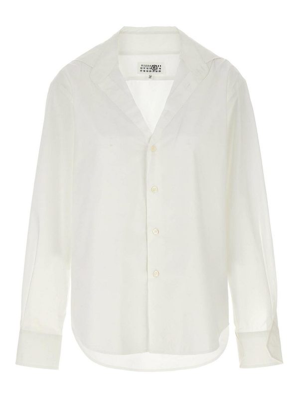 MM6 Maison Margiela Chemise - Blanc