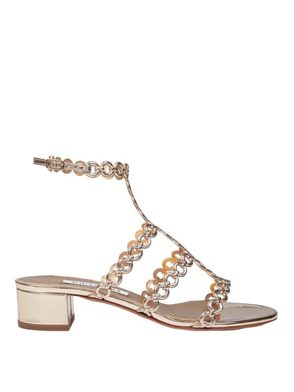 Aquazzura Sandales - Or