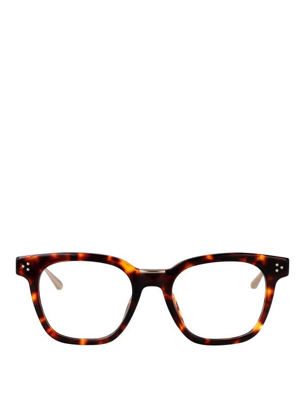 Linda Farrow Lunettes De Soleil - Marron