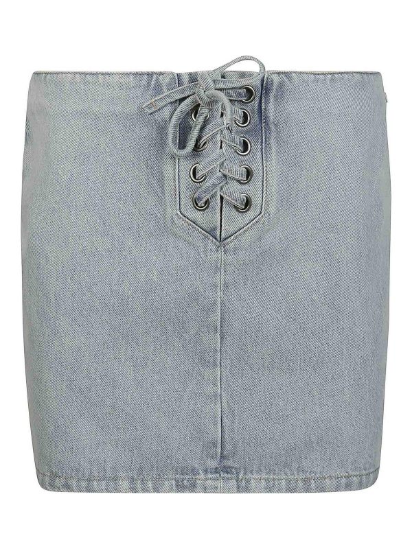 Rotate Birger Christensen Mini Jupe - Bleu